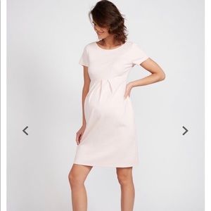 Pink Maternity Dress